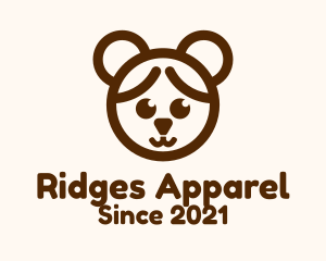 Girl Bear Costume logo design