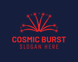 Starburst - Star Pyrotechnics Celebration logo design