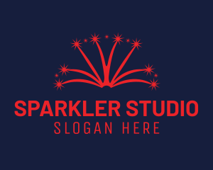 Star Pyrotechnics Celebration logo design