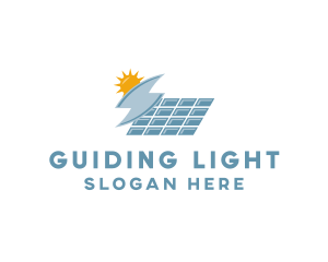 Solar Panel Energy logo design