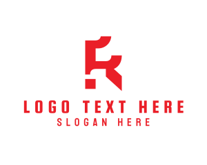Initial - Generic Business Letter R logo design