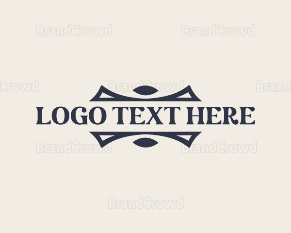 Luxury Ornament Wordmark Logo