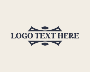 Vip - Luxury Ornament Wordmark logo design