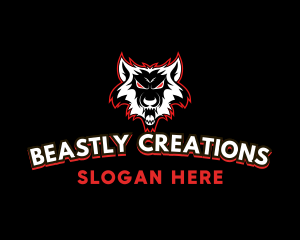 Beast Wolf Gaming logo design