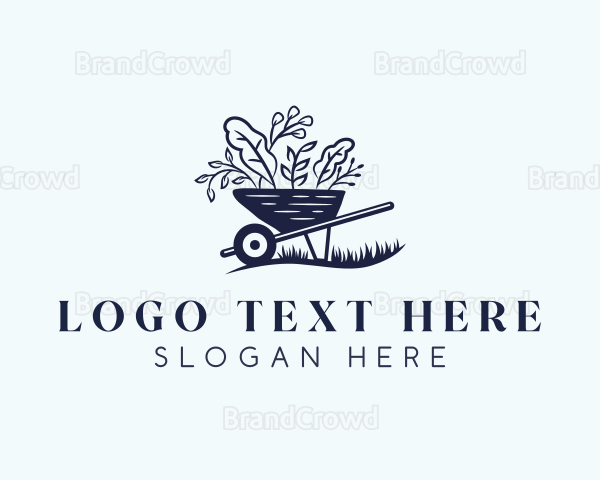 Backyard Plant Gardening Logo