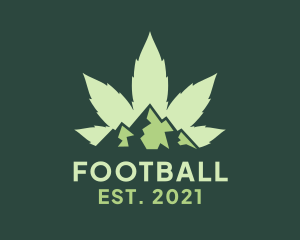 Plantation - Cannabis Mountain Plantation logo design