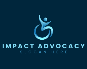 Advocacy - Human Disability Care logo design