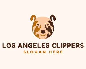 Cute Dog Head Logo