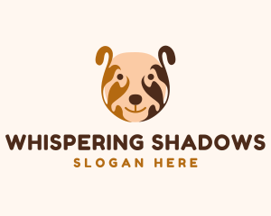 Cute Dog Head logo design