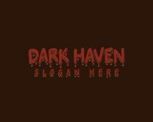 Dark Halloween Business logo design