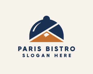 Mountain Food Cloche logo design