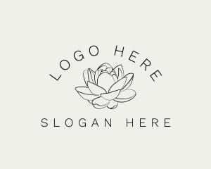 Scent - Lotus Flower Gardening logo design