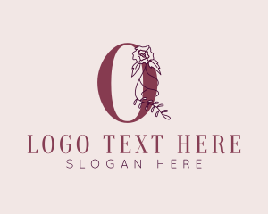 Elegant Beauty Letter O  Logo