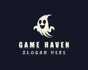 Scare - Spooky Haunted Ghost logo design