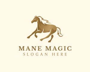 Mane - Wild Mane Horse logo design