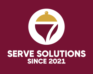 Serve - Dining Buffet Number 7 logo design