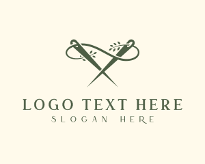 Loop - Needle Sewing Boutique logo design