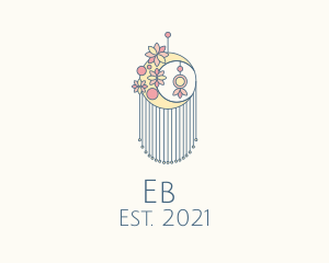 Etsy - Floral Macrame Decor logo design