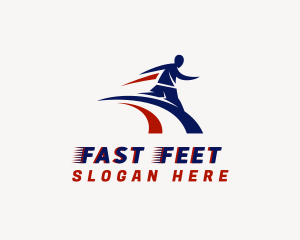 Running - Sports Running Athlete logo design