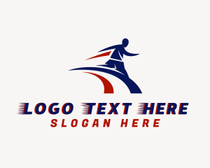 Person - Sports Running Athlete logo design