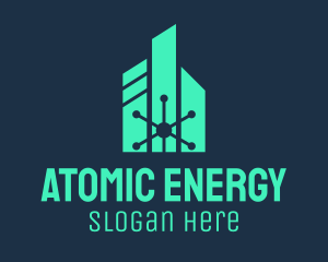 Nuclear - Science Research Laboratory logo design