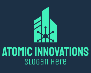 Atomic - Science Research Laboratory logo design