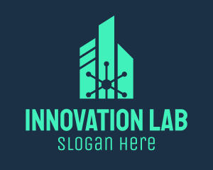 Science Research Laboratory logo design