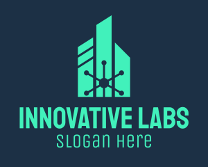 Science Research Laboratory logo design