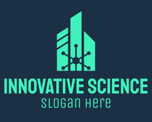 Science Research Laboratory logo design