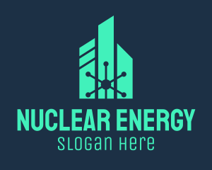 Nuclear - Science Research Laboratory logo design