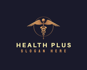 Medical Caduceus Pharmacy logo design