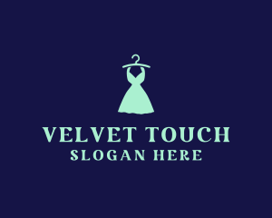Velvet - Fashion Tailoring Dress Couture logo design