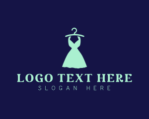 Closet - Fashion Tailoring Dress logo design
