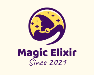 Magical Wizard Hat logo design