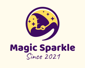 Magical Wizard Hat logo design