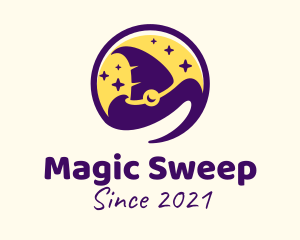 Magical Wizard Hat logo design