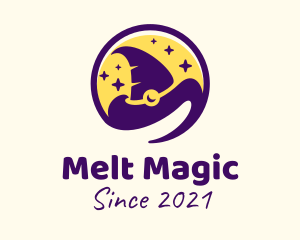 Magical Wizard Hat logo design