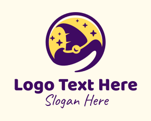 Magical Wizard Hat Logo