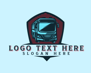 Travel - Bus Shuttle Transport logo design