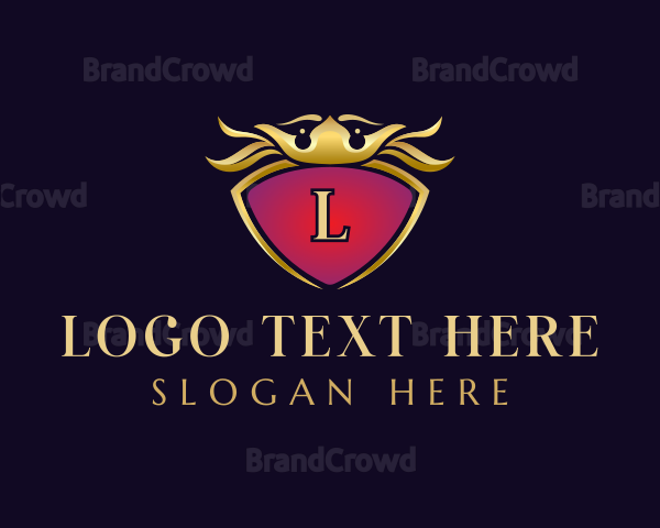 Premium Lettermark Crest Logo