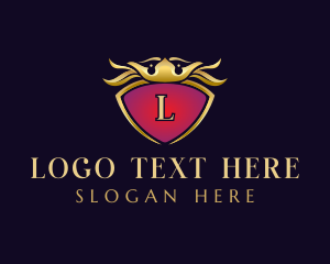 Heraldry - Premium Lettermark Crest logo design