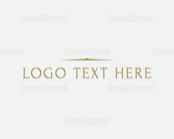 Gold Professional Elegant Logo
