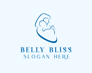 Mom Baby Parenting logo design