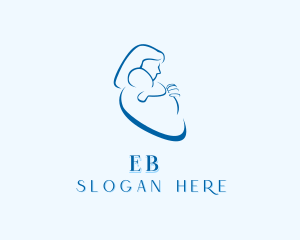 Maternity - Mom Baby Parenting logo design