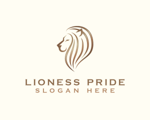 Lion Wild Feline logo design