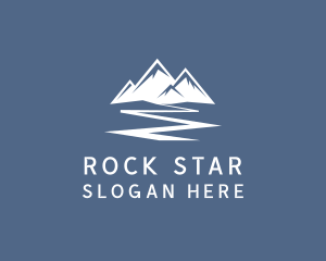 Rock - Mountain Rock Adventure logo design