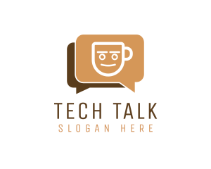 Coffee Talk Cafe logo design