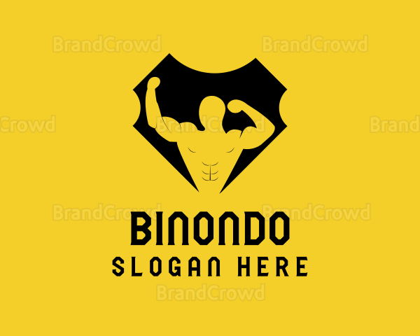 Bodybuilding Gym Fitness Logo