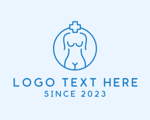 Feminine - Medical Female Anatomy logo design