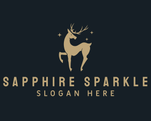 Sparkle Deer Boutique logo design